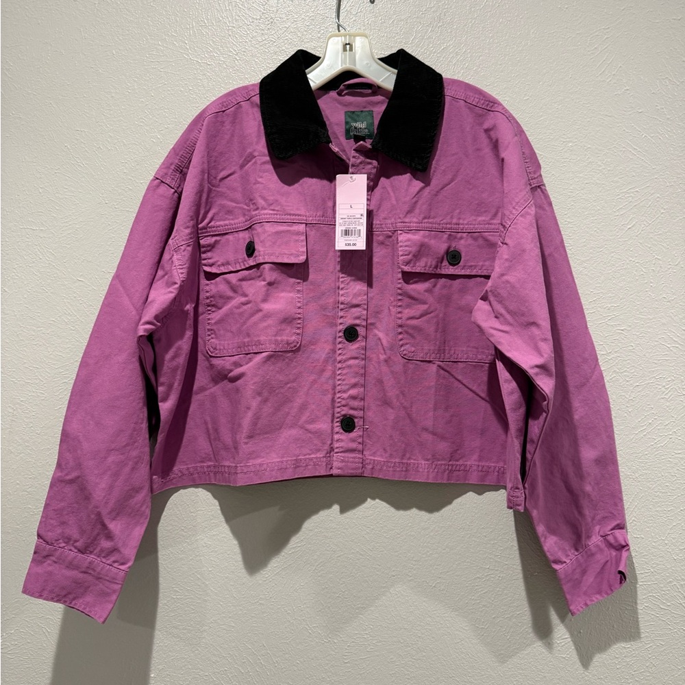 Wild Fable Vibrant Purple Utility Jacket.
PTP 25”. Length 21” - Picture 4 of 7